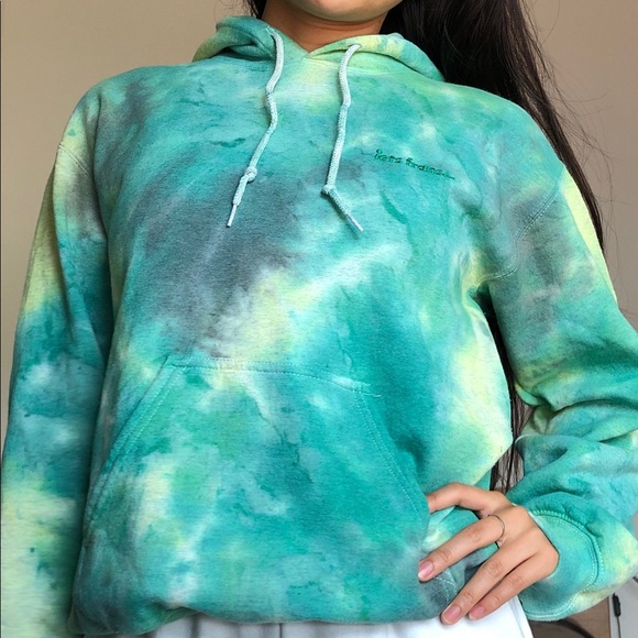 iets frans tie dye sweatshirt